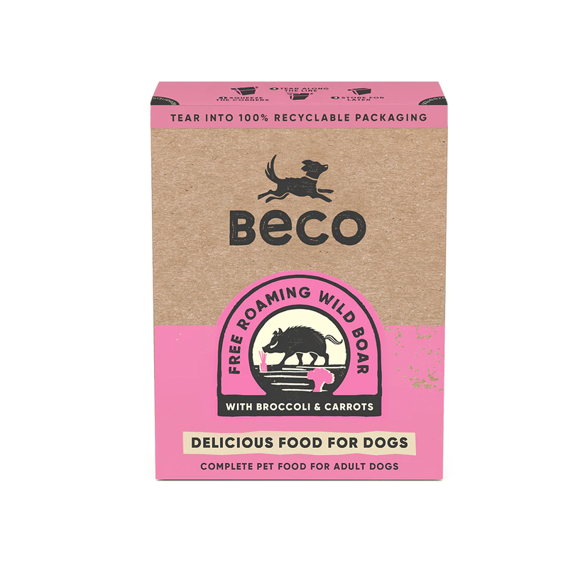 Beco Wet Food for Dogs with Wild Boar 375g
