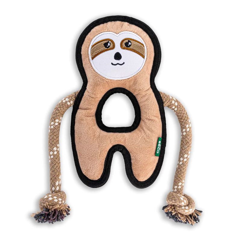 Beco Rough & Tough Dog Toy Sloth