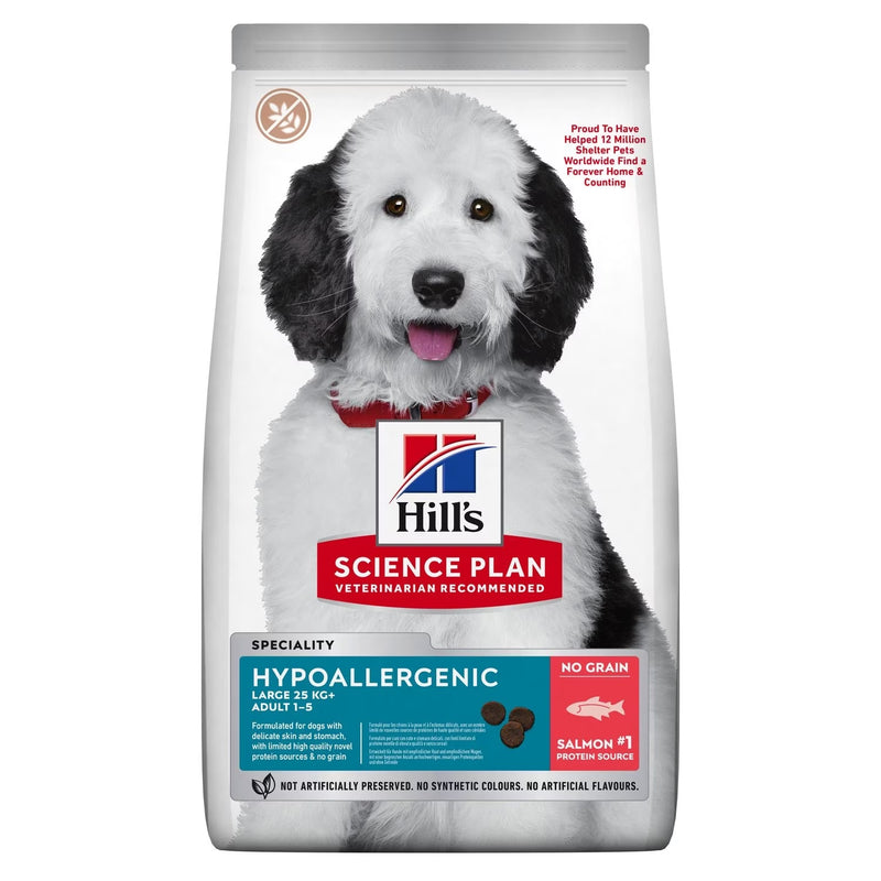 Hills Science Plan Hypoallergenic Large Dog Dry Food with Salmon
