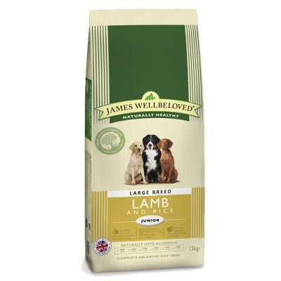 James Wellbeloved Junior Large Breed Lamb and Rice