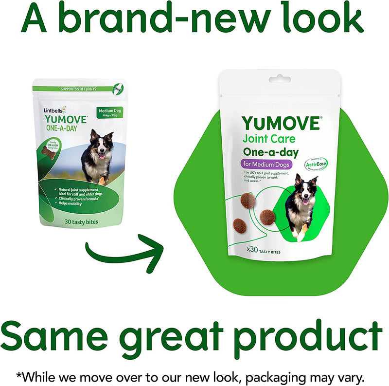 Yumove Joint Care One-A-Day Chews Medium Dog 16kg-30kg
