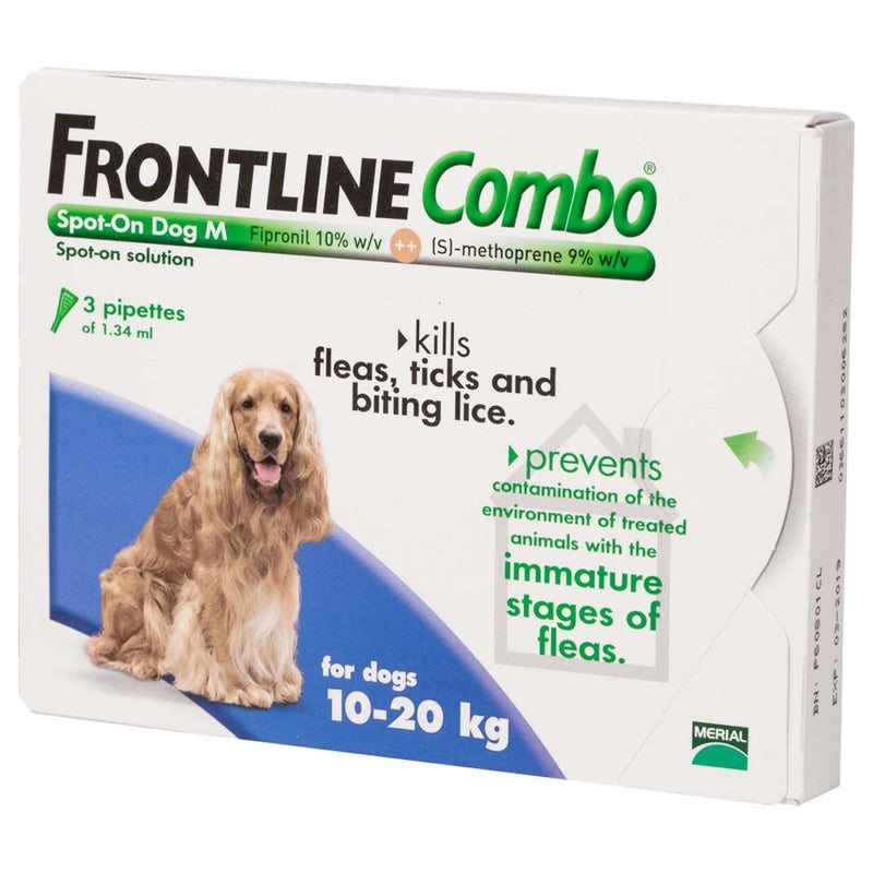 Frontline Combo Spot On Medium Dog 10-20kg