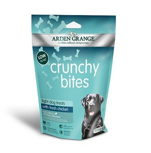 Arden Grange Crunchy Bites Dog Treats Light with Chicken