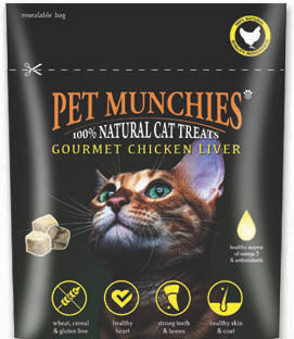 Pet Munchies Chicken Liver Cat Treats 10g