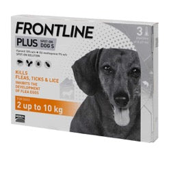 Frontline Plus Spot On Small Dog 2-10kg