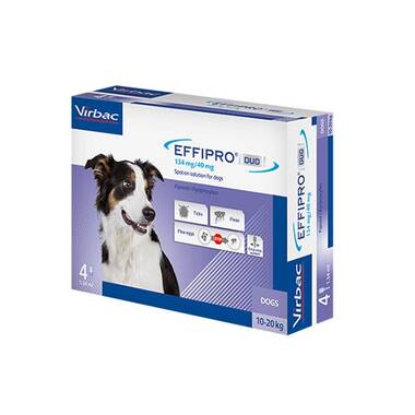 Effipro Duo Medium Dog 10-20kg 4 Pack