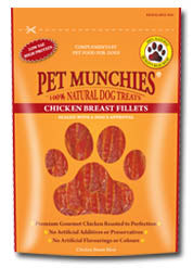 Pet Munchies Chicken Breast Dog Treats 100g