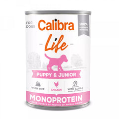 Calibra Life Puppy & Junior Wet Dog Food with Chicken & Rice