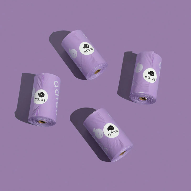 Adios Poo Bags Lilac