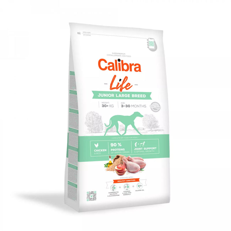 Calibra Life Junior Large Breed Dry Dog Food with Chicken