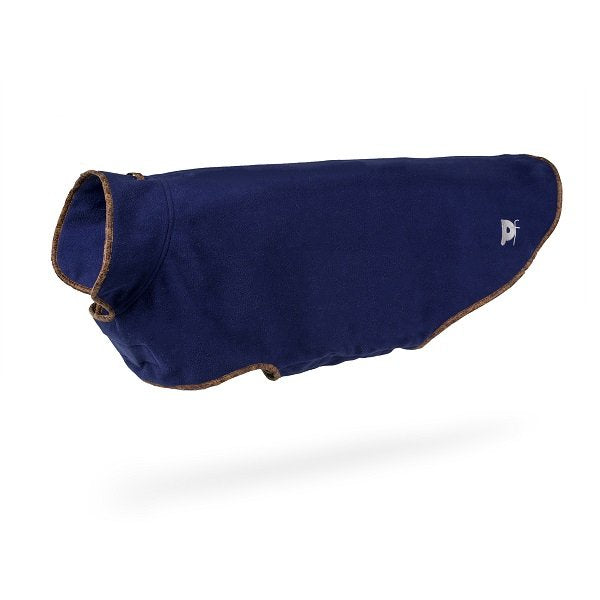 Petface Fleece Dog Coat Navy