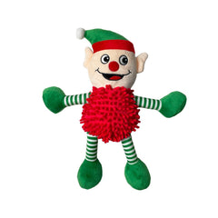 Happy Pet Noodle Elf Christmas Dog Toy