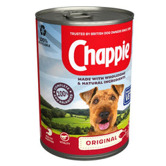 Chappie Original Wet Dog Food Tin 412g