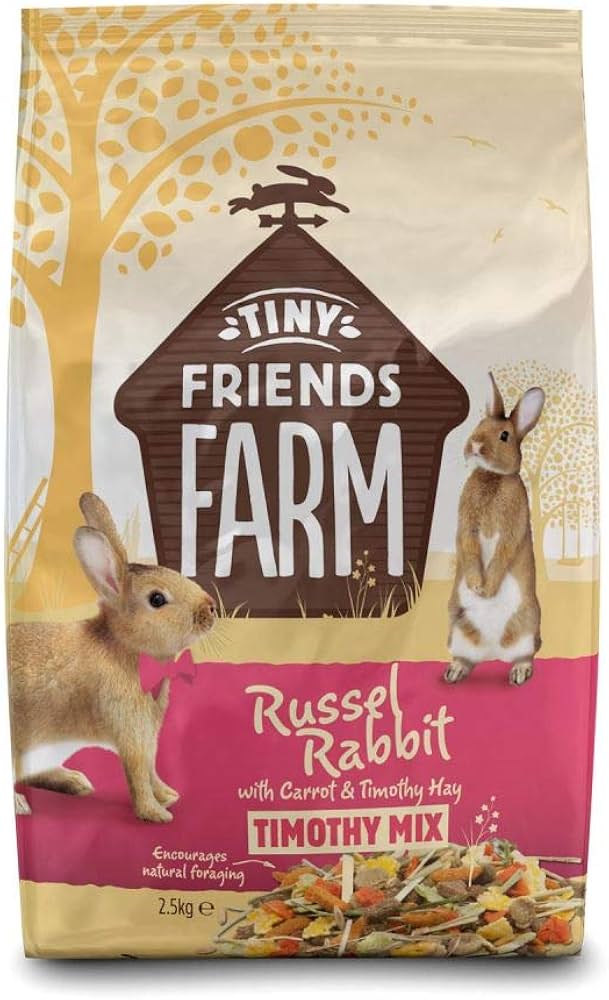 Supreme Tiny Friends Farm Russel Rabbit Timothy Mix