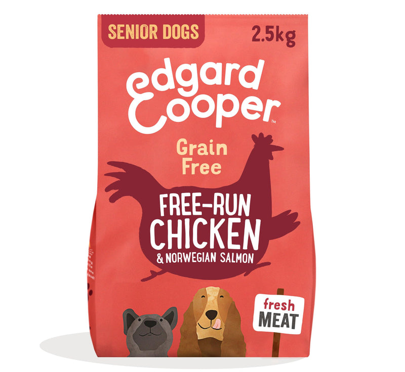 Edgard Cooper Grain Free Senior Dog Food with Chicken & Salmon