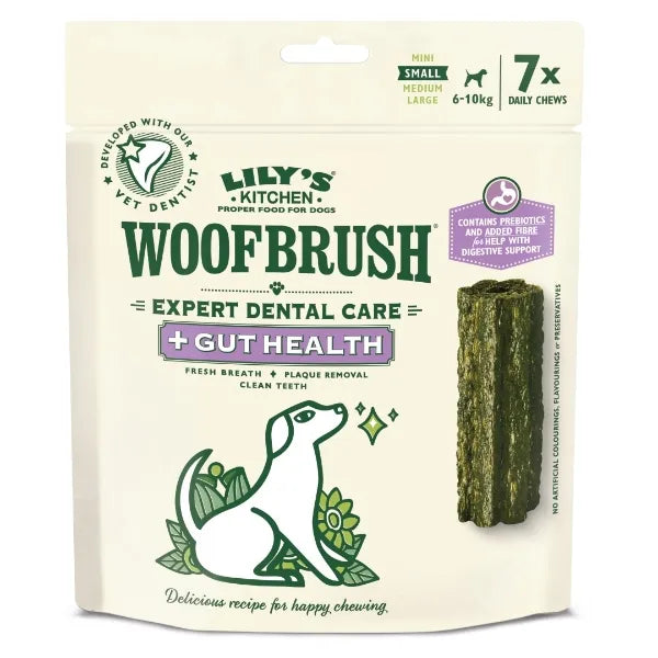 Lily's Kitchen Woofbrush Gut Health Dental Chew