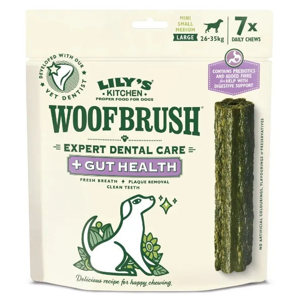 Lily's Kitchen Woofbrush Gut Health Dental Chew