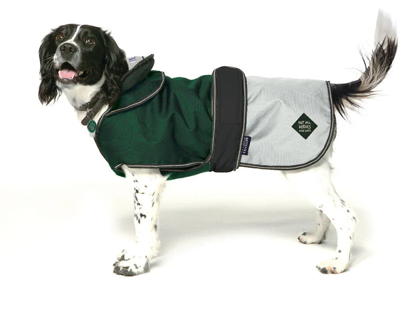Battersea 2in1 Dog Coat Green