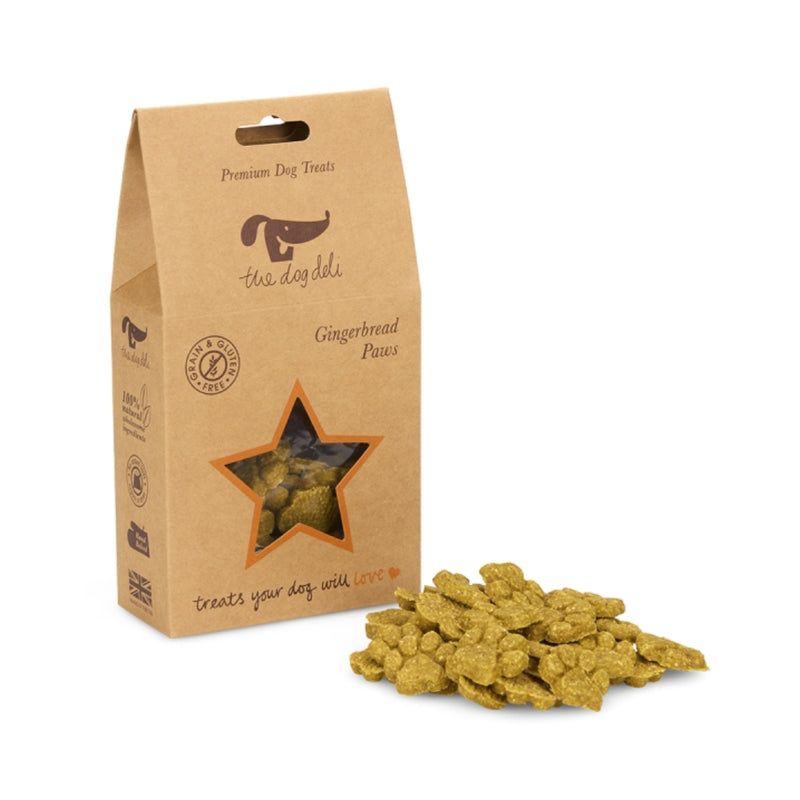 Petface Dog Deli Christmas Gingerbread Dog Treats 100g