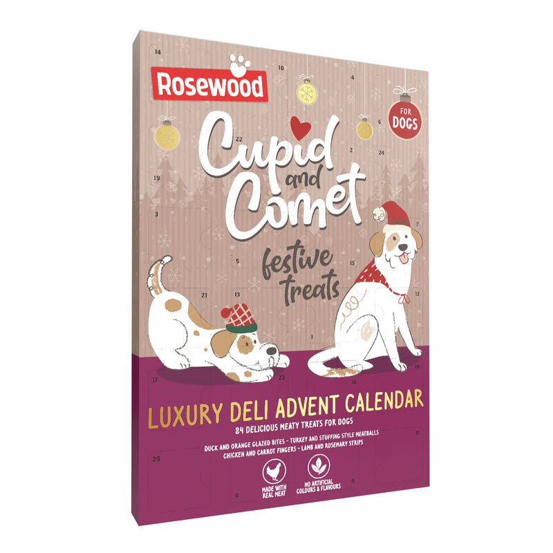 Rosewood Cupid & Comet Luxury Deli Advent Calendar for Dogs