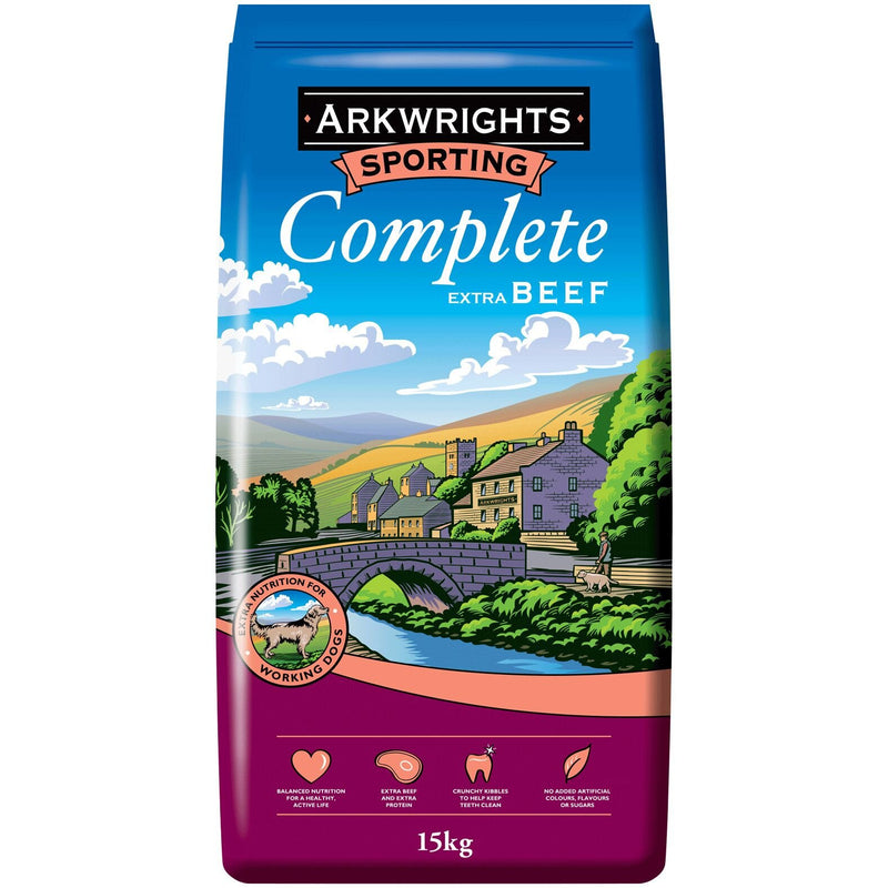 Arkwrights Sporting Complete Extra Beef 15kg