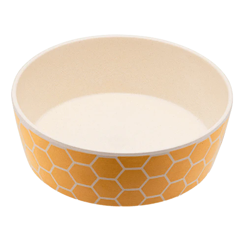 Beco Printed Bamboo Dog Bowl