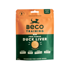 Beco Dog Treats with Free Range Duck Liver, Sage & Carrot