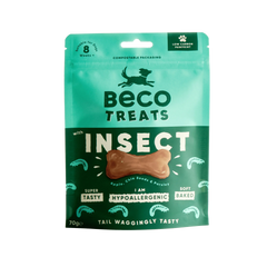Beco Dog Treats with Insect, Apple and Chia Seeds