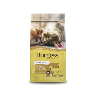 Burgess Cat Dry Food with British Chicken & Duck