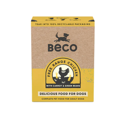 Beco Wet Food for Dogs with Free Range Chicken 375g