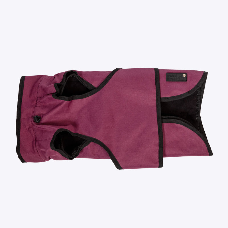 Danish Design 3-in-1 Dog Coat Plum