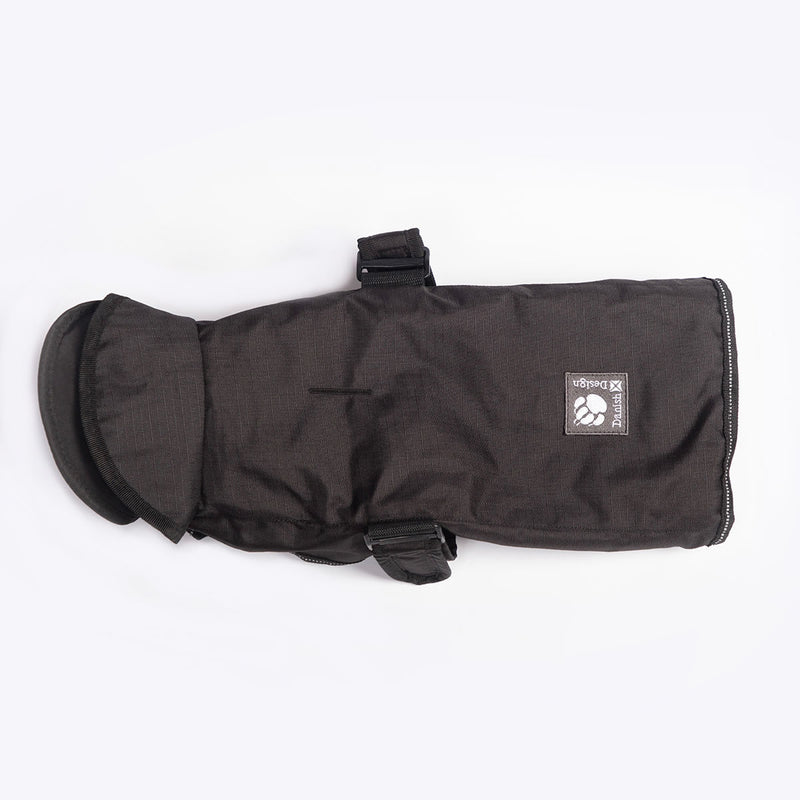 Danish Design 2in1 Harness Dog Coat Black