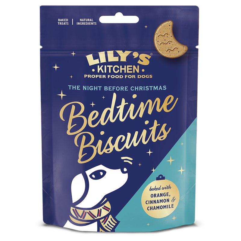 Lily's Kitchen Christmas Bedtime Biscuits for Dogs 80g