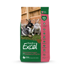 Burgess Excel Rabbit Mature Dry Food with Cranberry