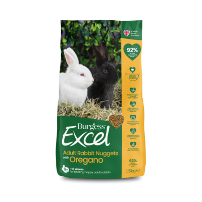 Burgess Excel Rabbit Adult Dry Food with Oregano