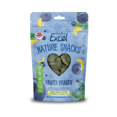 Burgess Excel Fruity Feasts Rabbit & Guinea Pig Treats