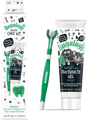 Bugalugs Toothpaste Gel with Triple Headed Toothbrush