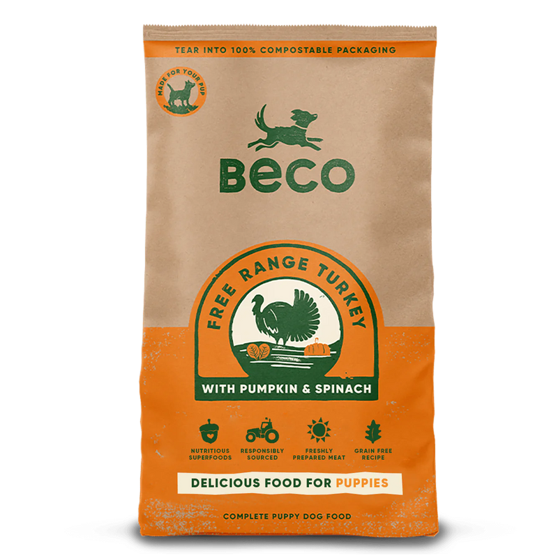 Beco Dry Puppy Food with Free Range Turkey