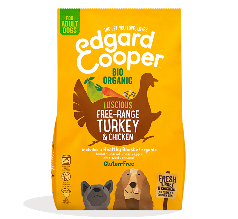 Edgard Cooper Gluten Free Adult Dog Food with Turkey & Chicken