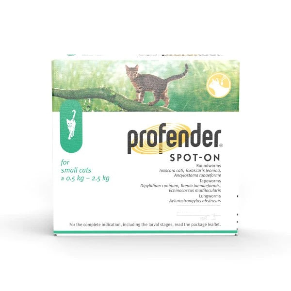 Profender Spot On for Small Cats <2.5kg
