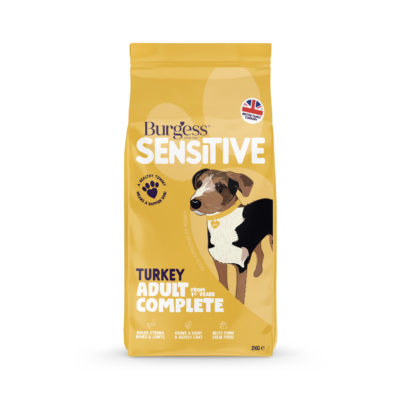 Burgess Dog Food Sensitive with Turkey & Rice 12.5kg