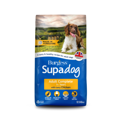 Burgess Supadog Dry Dog Food with Chicken 12.5kg