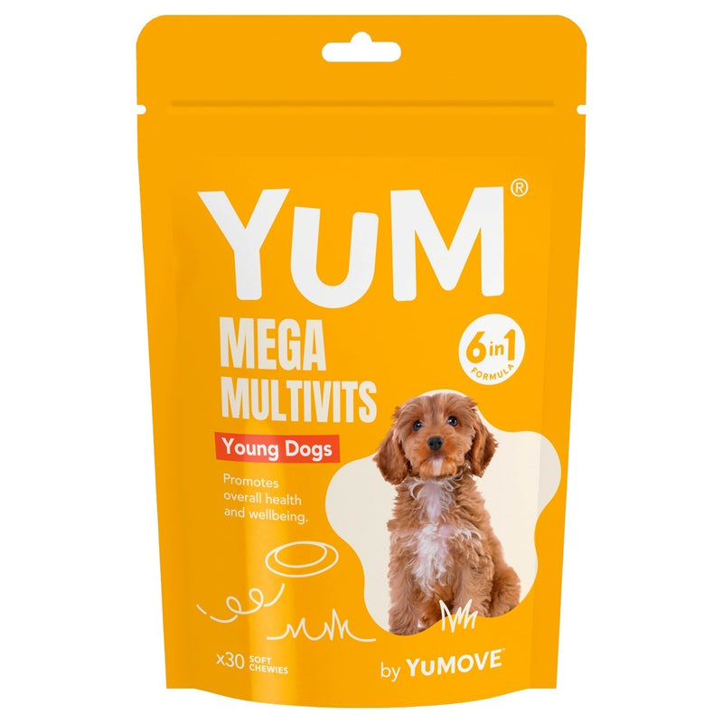 Yum Mega Multivits for Young Dogs 30 Pack