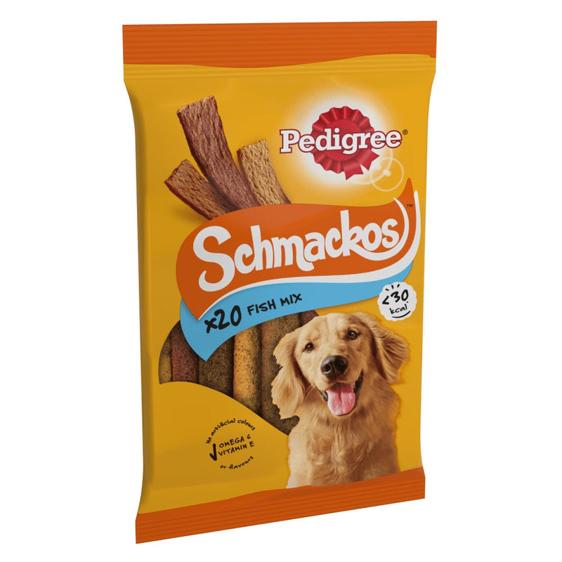 Pedigree Schmackos Dog Treats with Fish