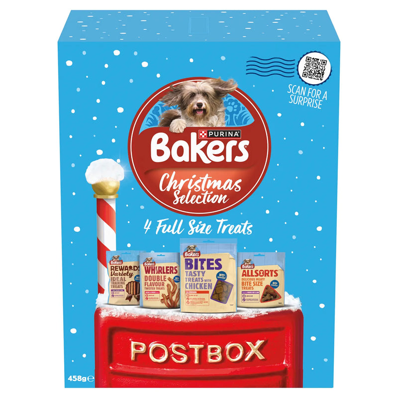 Bakers Christmas Treat Box for Dogs