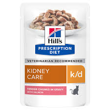 Hills k/d Kidney Care Wet Cat Food with Salmon