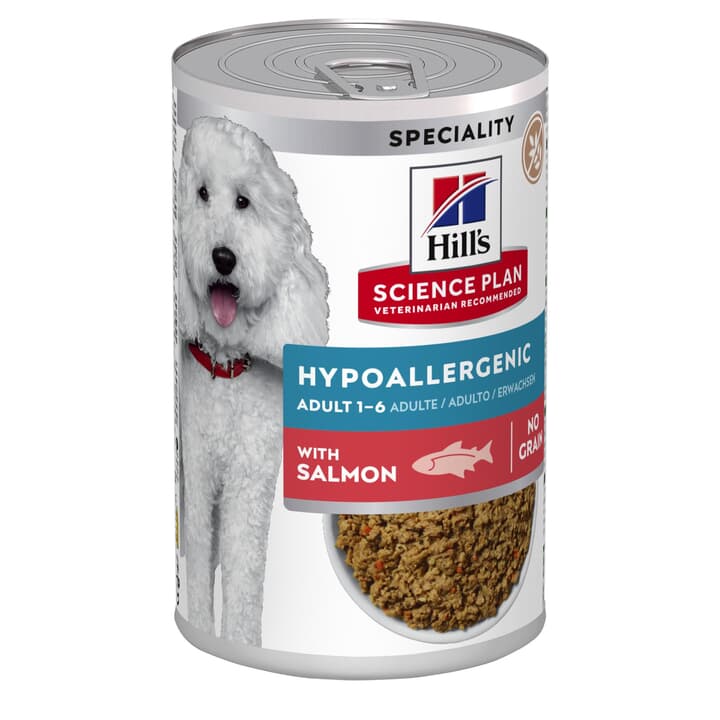 Hills Science Plan Hypoallergenic Wet Dog Food with Salmon