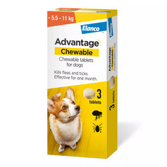 Advantage Chewable Tablets for Dogs