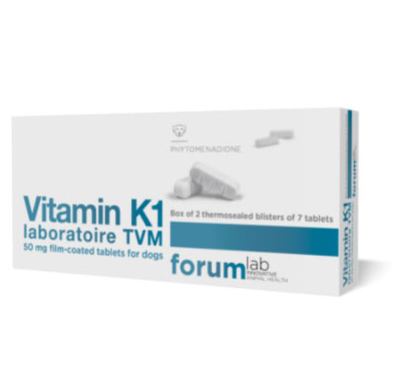 Vitamin K1 Tablets for Dogs 50mg