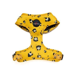 Long Paws Dog Harness Mustard Panda